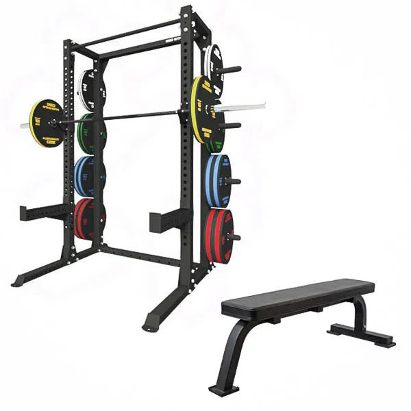 360 Strength Squat Rack & Flat Bench