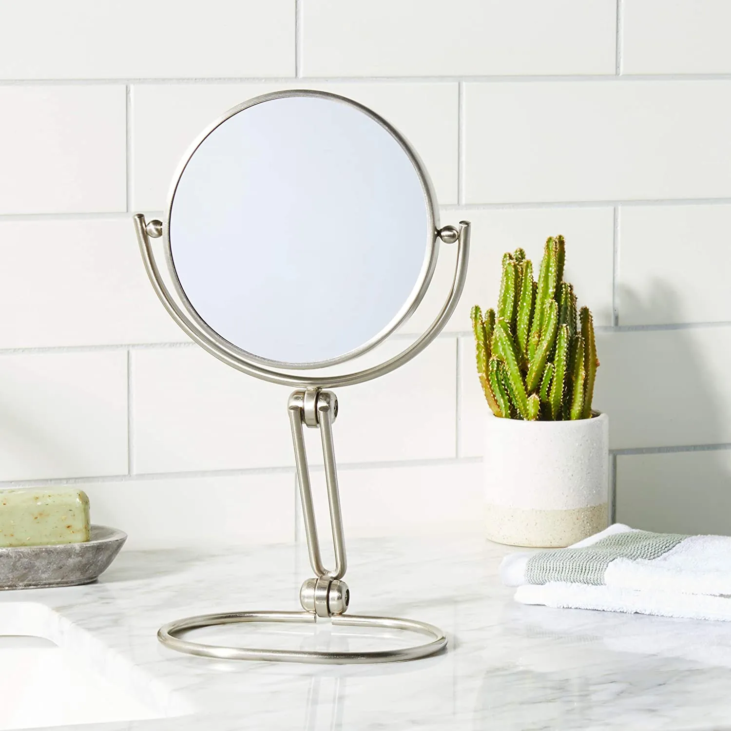 3" 15X-1X Folding Mirror