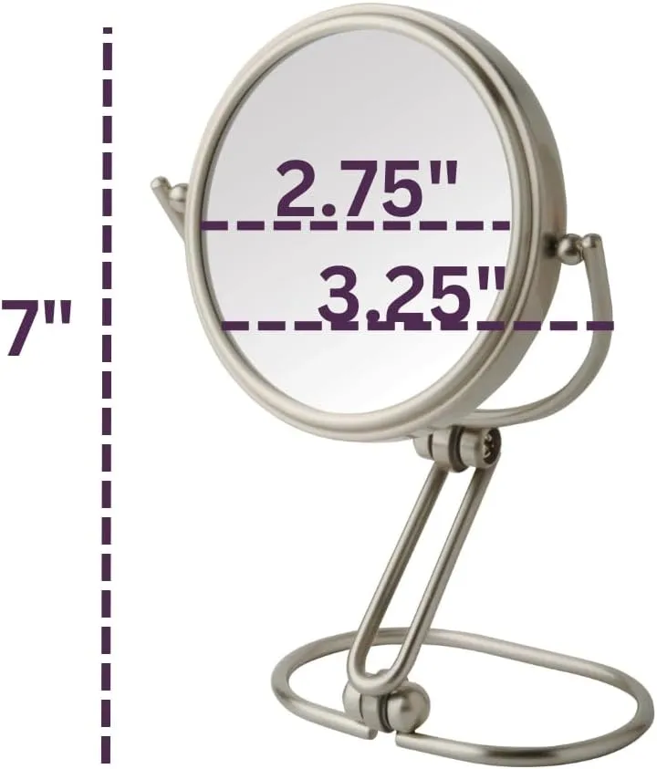3" 15X-1X Folding Mirror