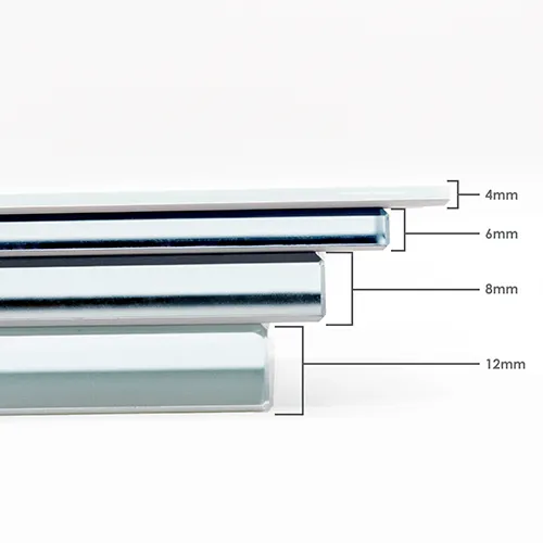 6mm Non-Standard Color Matte Glass Samples