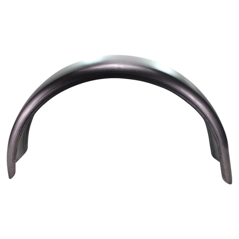 6" Raw Steel Flat Bobber/Chopper Fender (Not a trailer fender!)