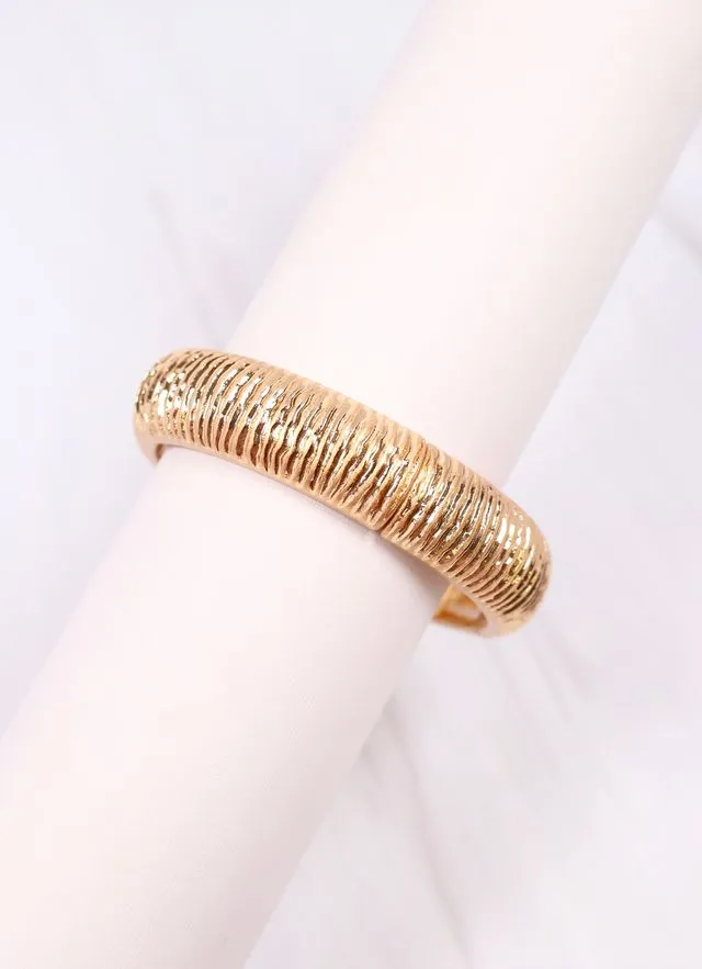 Agda Metal Bracelet Gold
