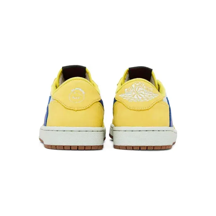 Air Jordan 1 Retro Low OG SP 'Canary' x Travis Scott