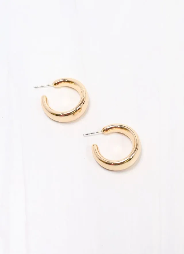 Alastor Hoop Earring Gold