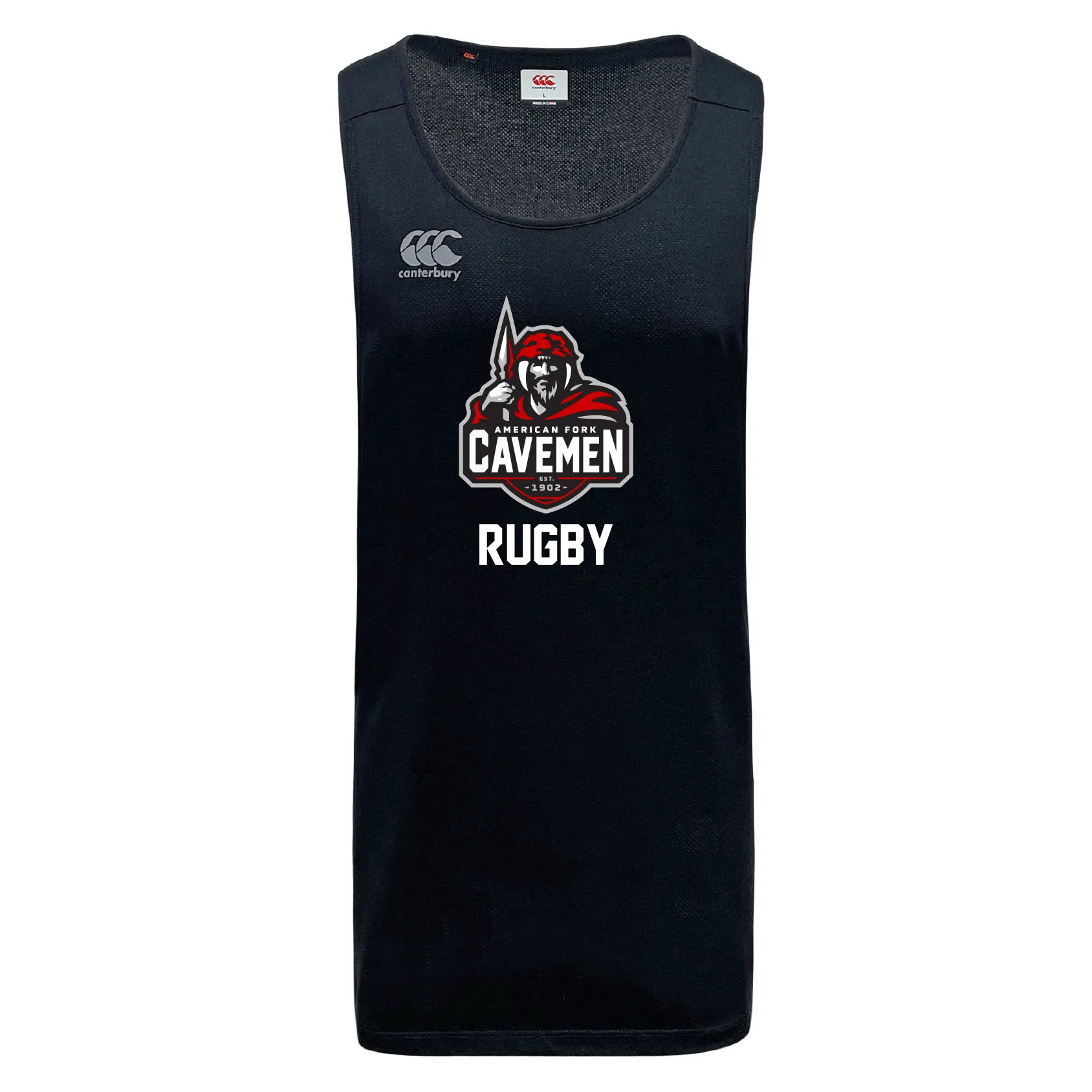 American Fork Cavemen Tempo Vapodri Singlet by Canterbury
