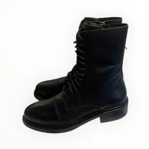 Ann Demeulemeester Combat Boots - Black - Size 39