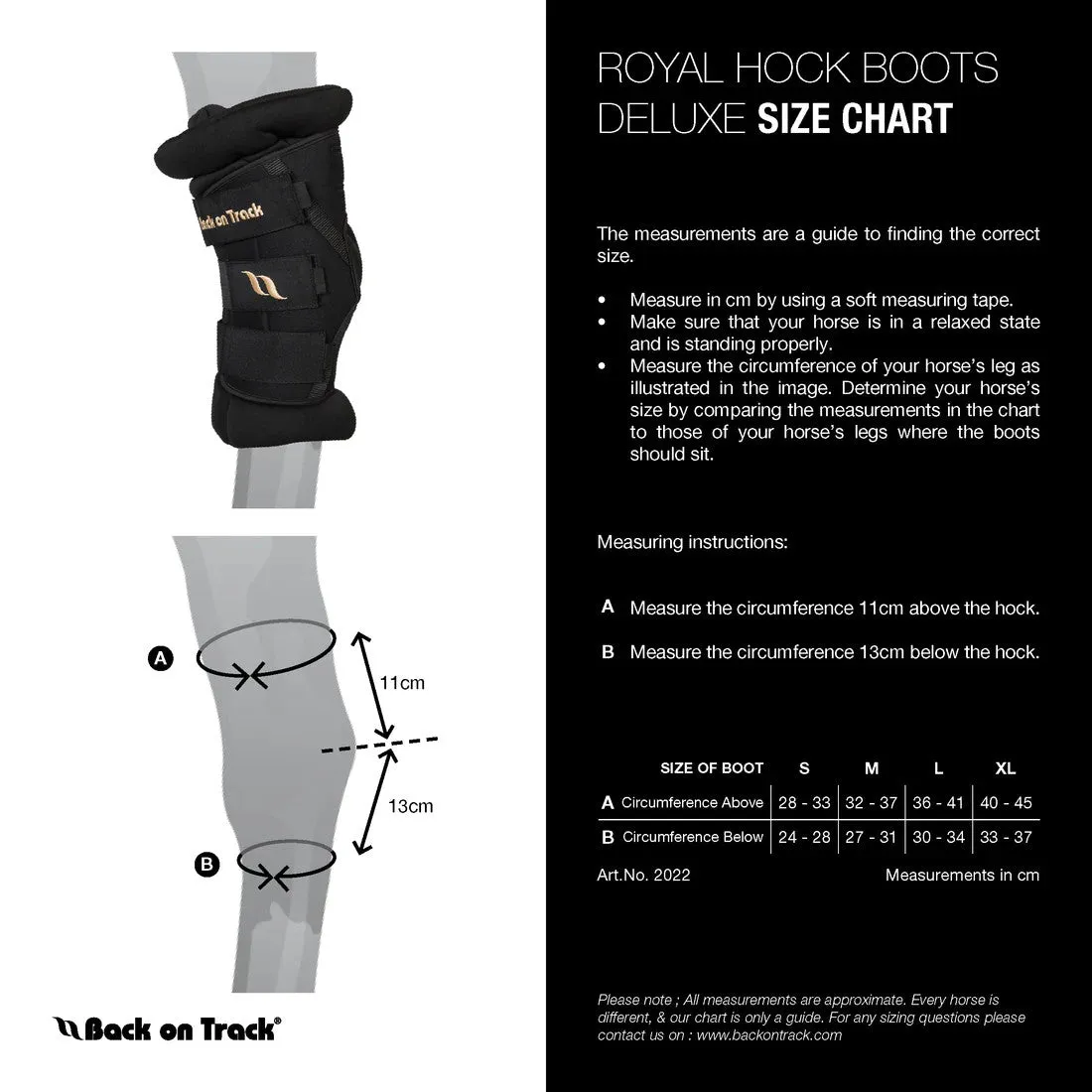 Back on Track Royal Padded Hock Boots Deluxe