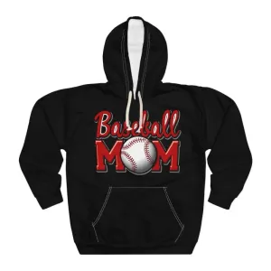 Baseball Mom Unisex Hoodie for Cozy Game Days