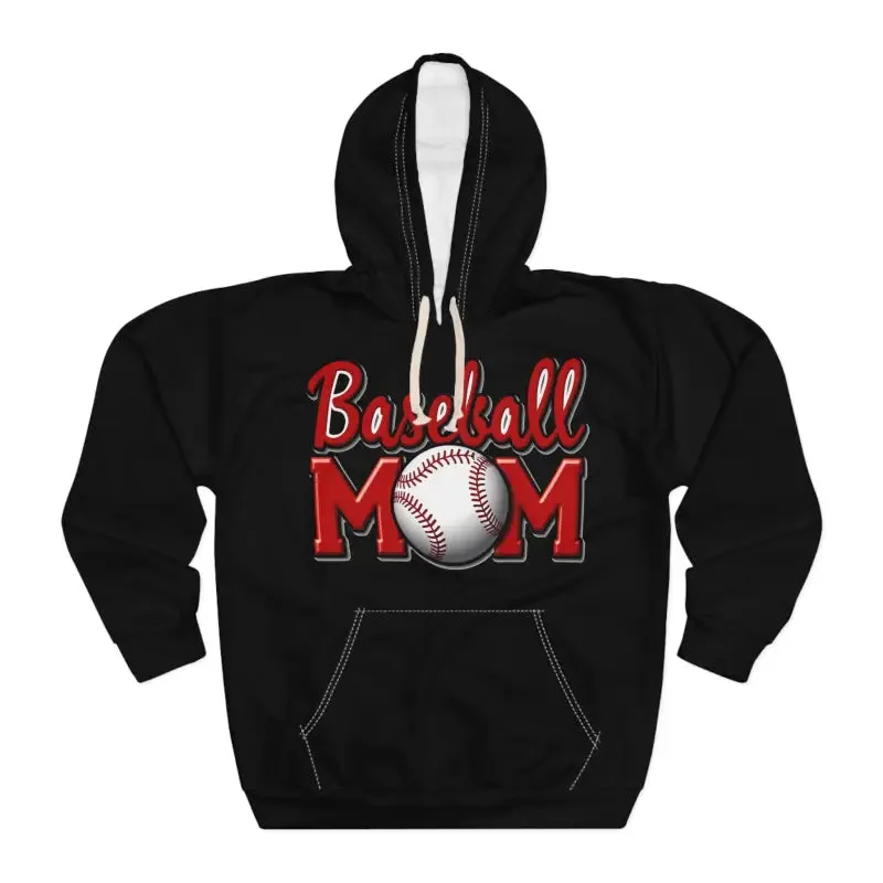 Baseball Mom Unisex Hoodie for Cozy Game Days