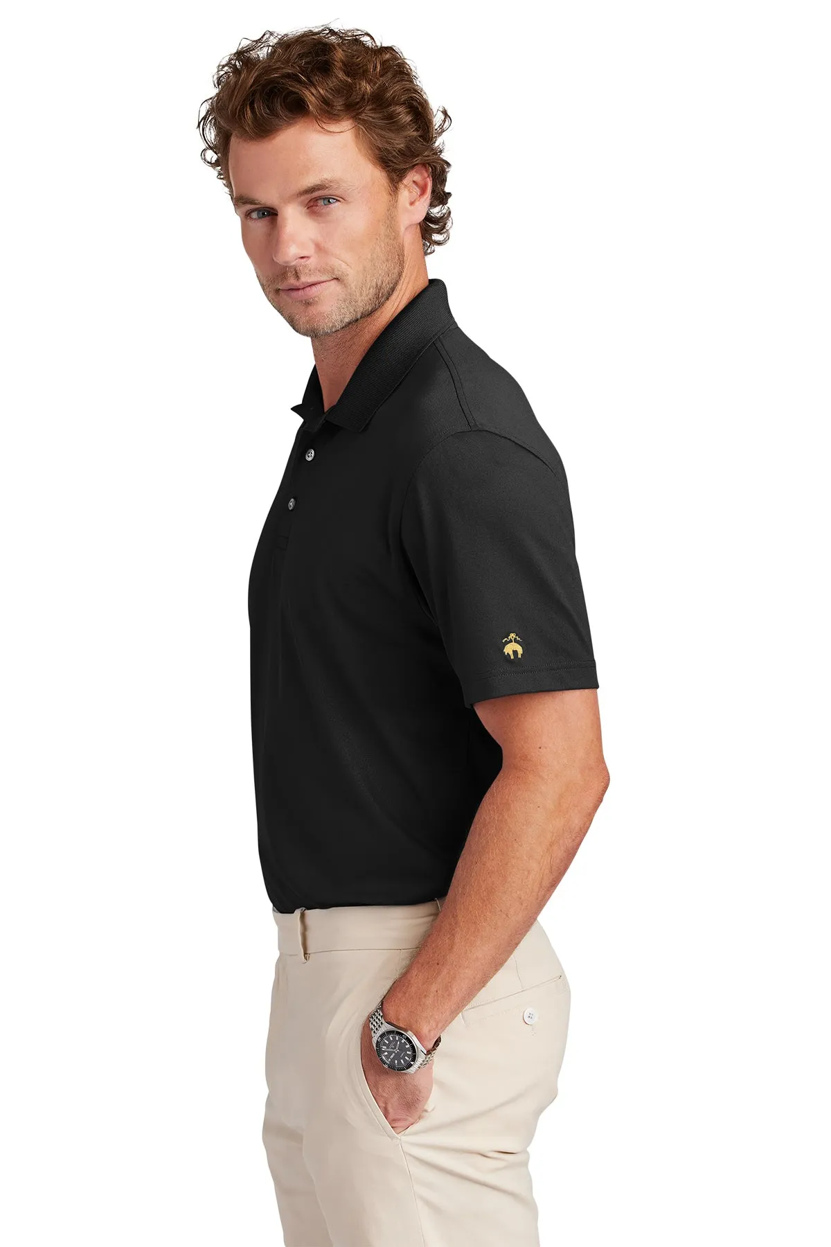 BB18220 Brooks Brothers® Mesh Pique Performance Polo