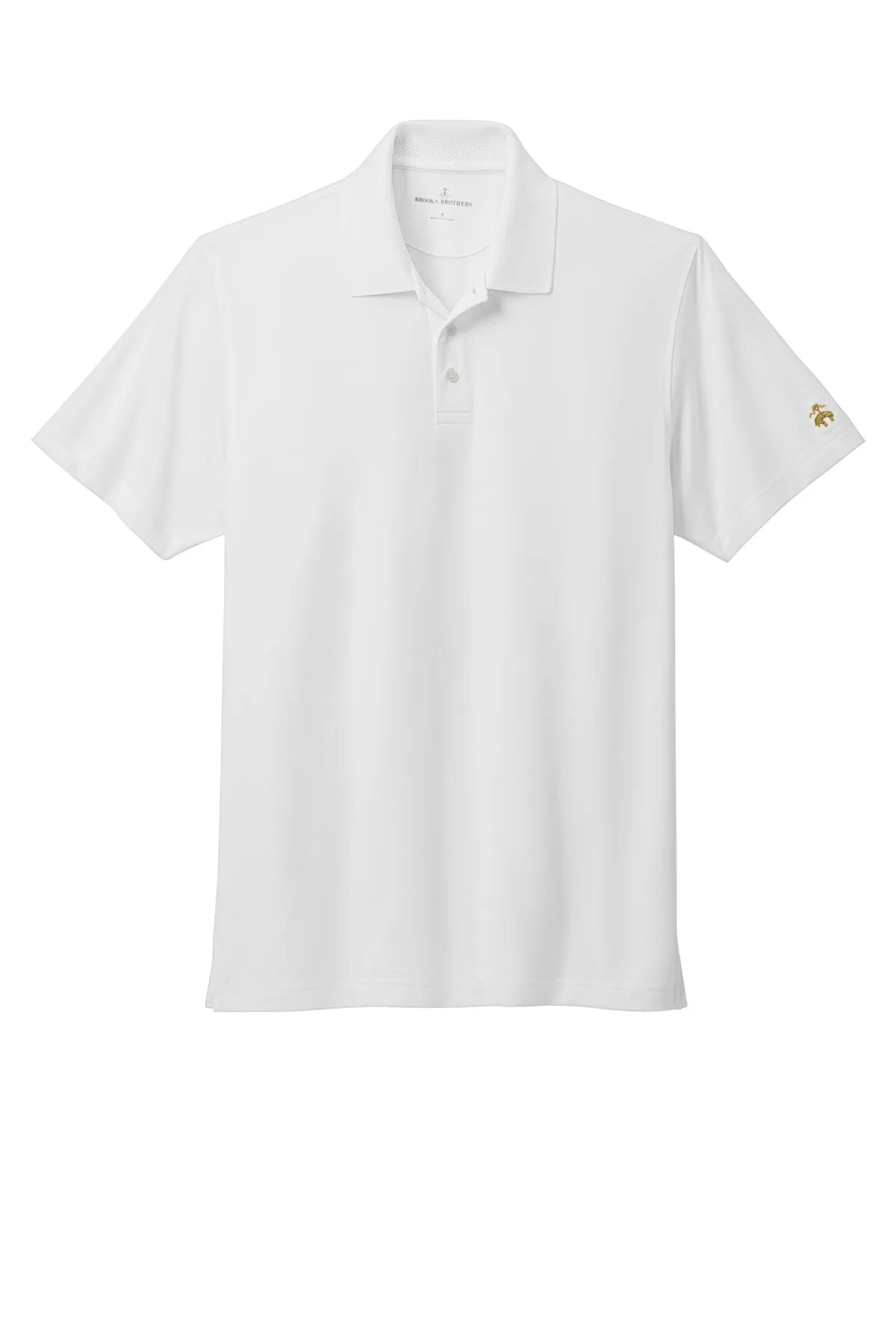 BB18220 Brooks Brothers® Mesh Pique Performance Polo