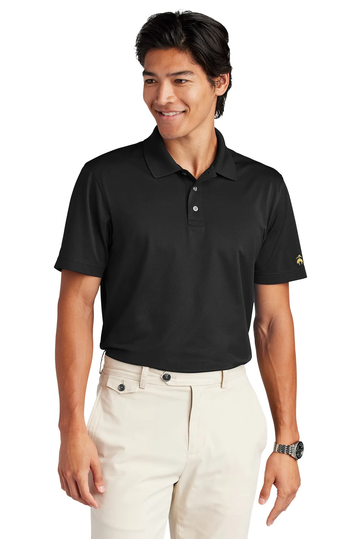 BB18220 Brooks Brothers® Mesh Pique Performance Polo