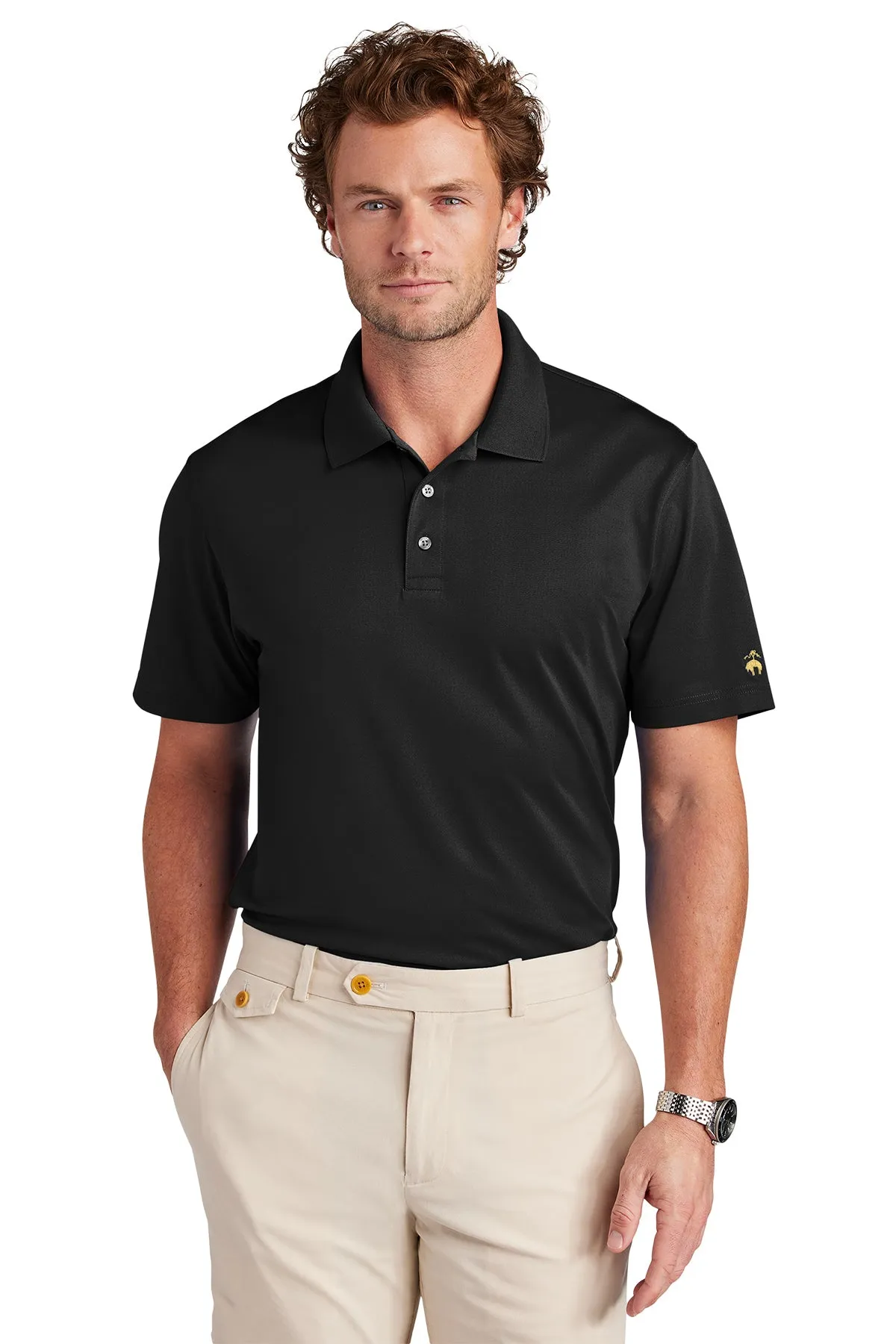 BB18220 Brooks Brothers® Mesh Pique Performance Polo