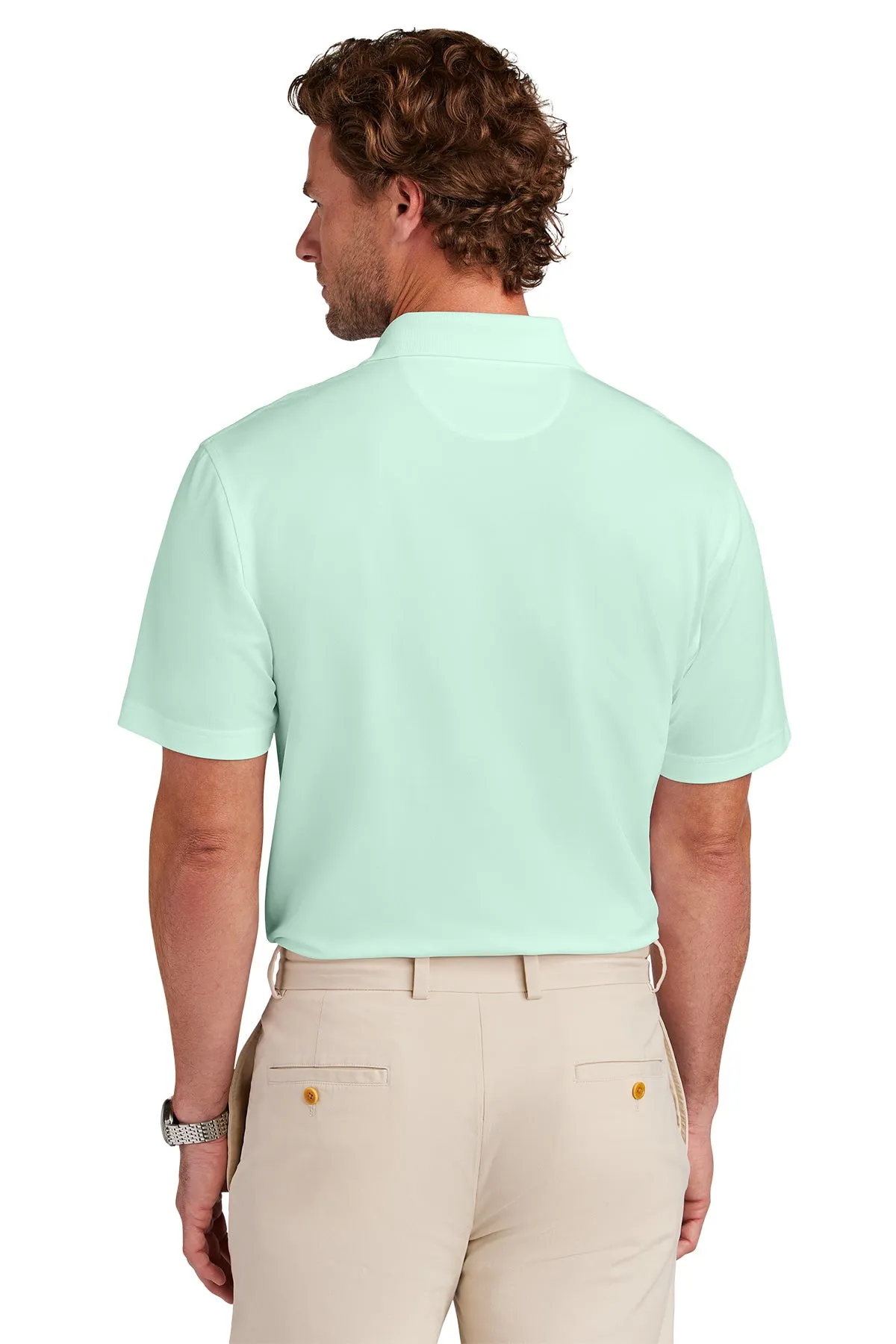 BB18220 Brooks Brothers® Mesh Pique Performance Polo