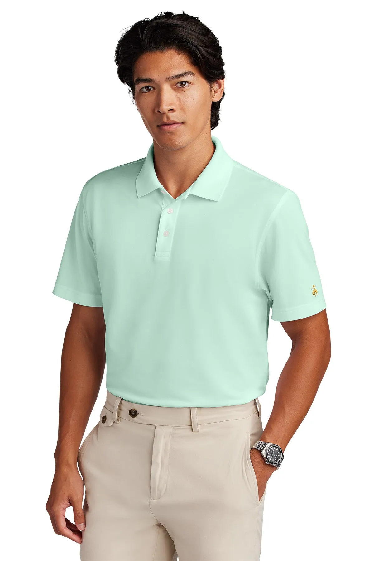 BB18220 Brooks Brothers® Mesh Pique Performance Polo