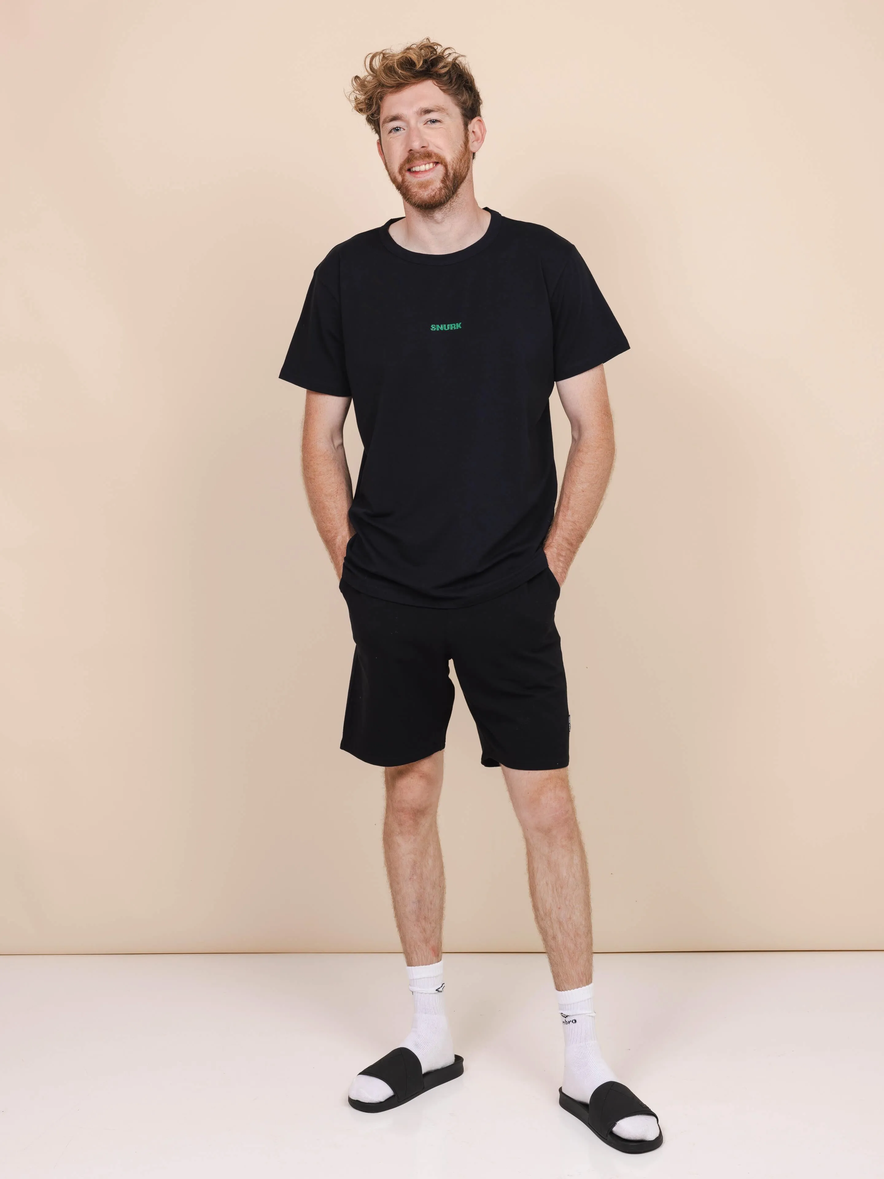 Black Shorts Heren