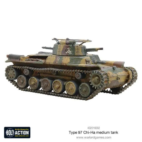 Bolt Action: Chi-Ha Japanese tank