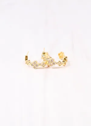 Boyken Clover Earring Gold