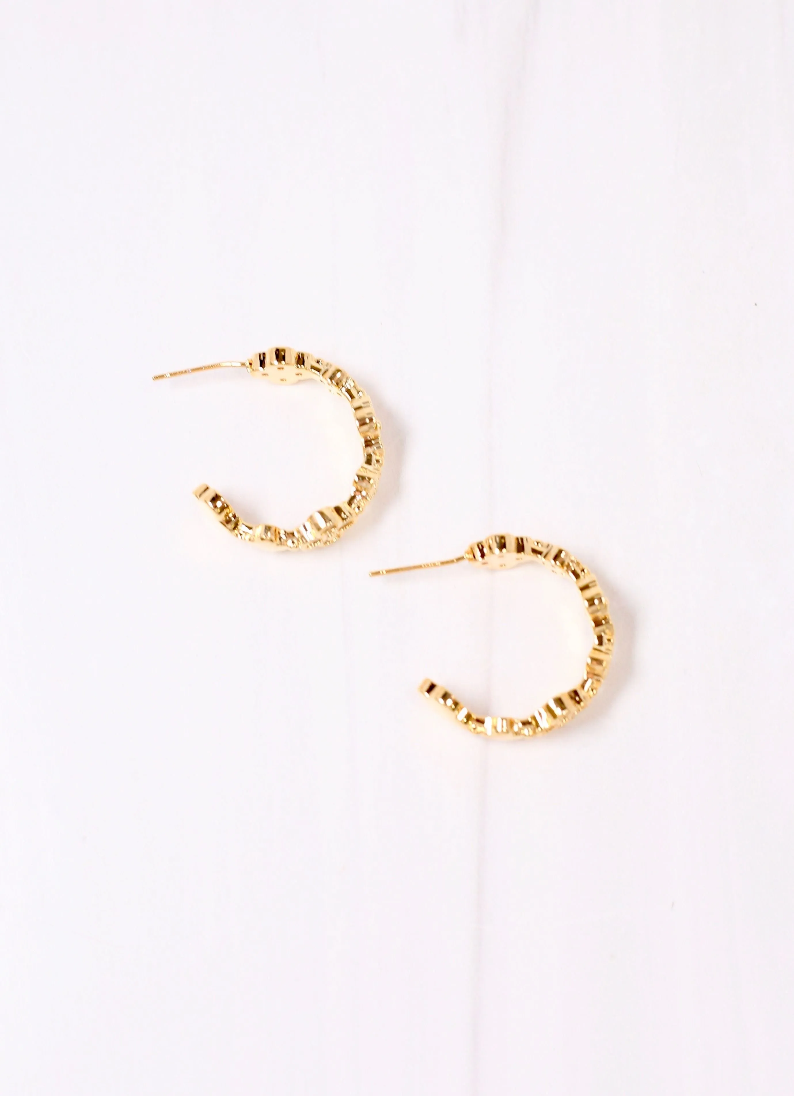 Boyken Clover Earring Gold
