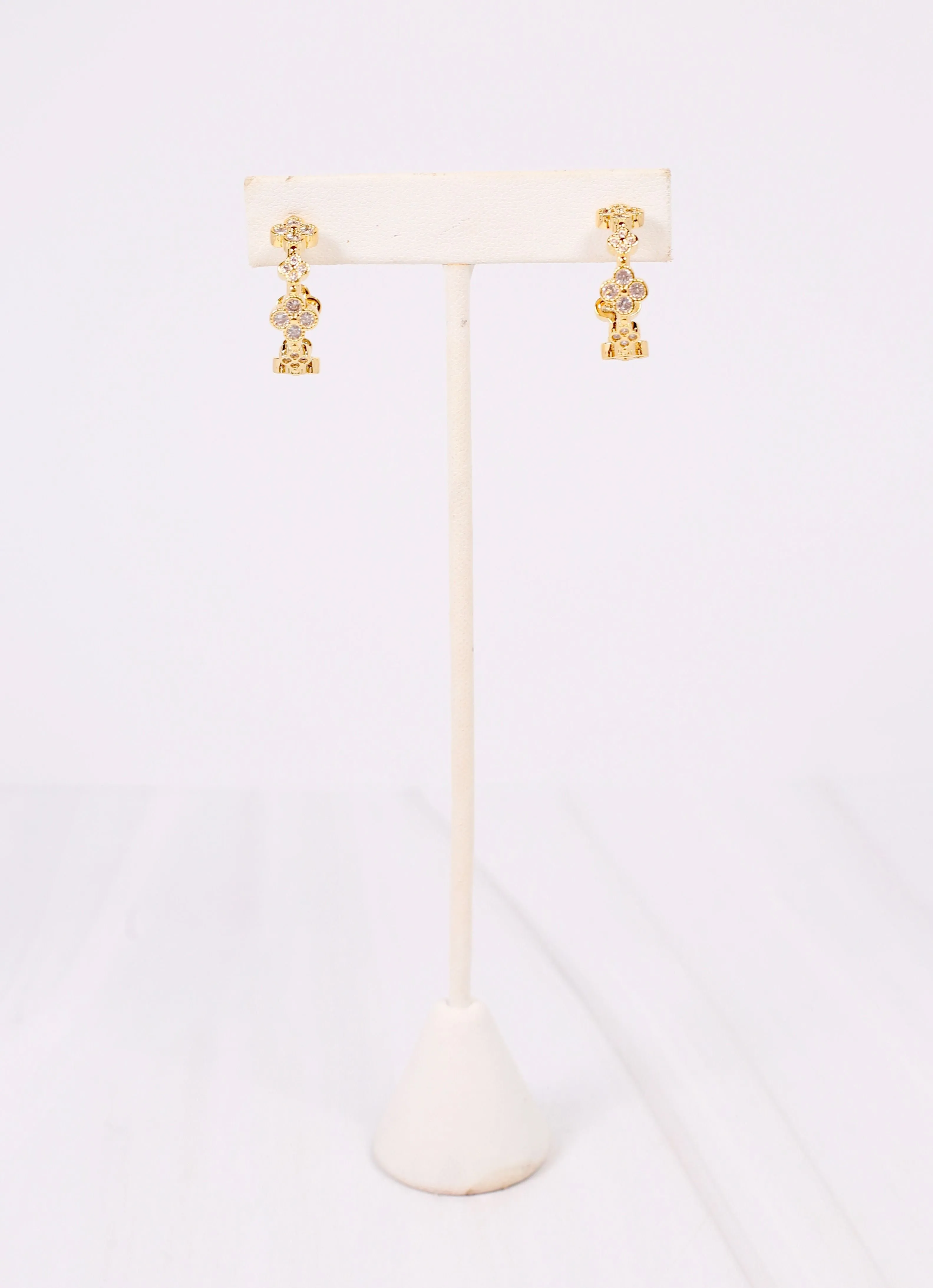 Boyken Clover Earring Gold