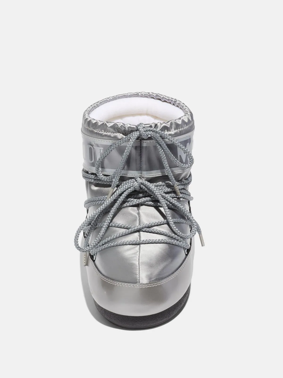 Buty śniegowe damskie MOON BOOT Icon Low Glance srebrne