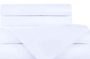 Capri Blue Egyptian Cotton-Sateen Sheet Set