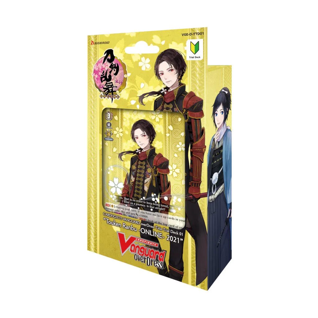Cardfight!! Vanguard Overdress Title Trial Deck 01 “Touken Ranbu -ONLINE- 2021”