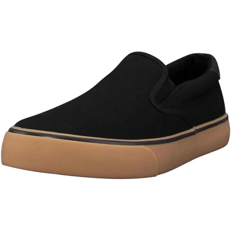 Casual Slip On Sneakers - Two Tone Sole Casual Shoes