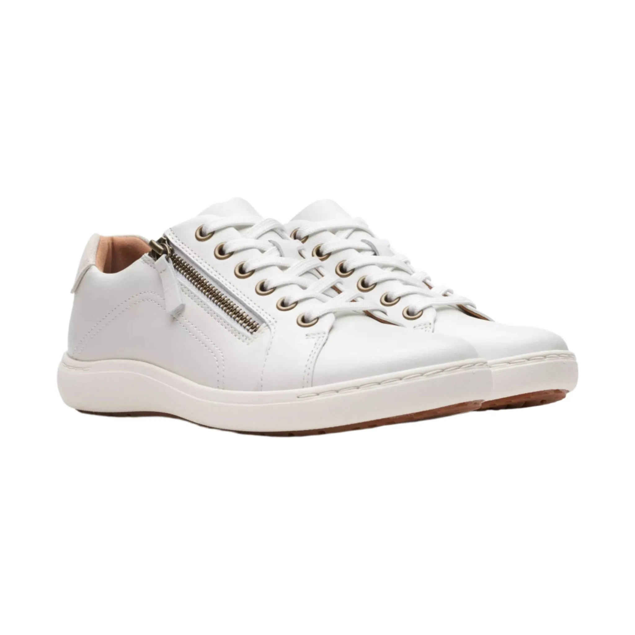 Clarks Women's Nalle Lace Shoes - White