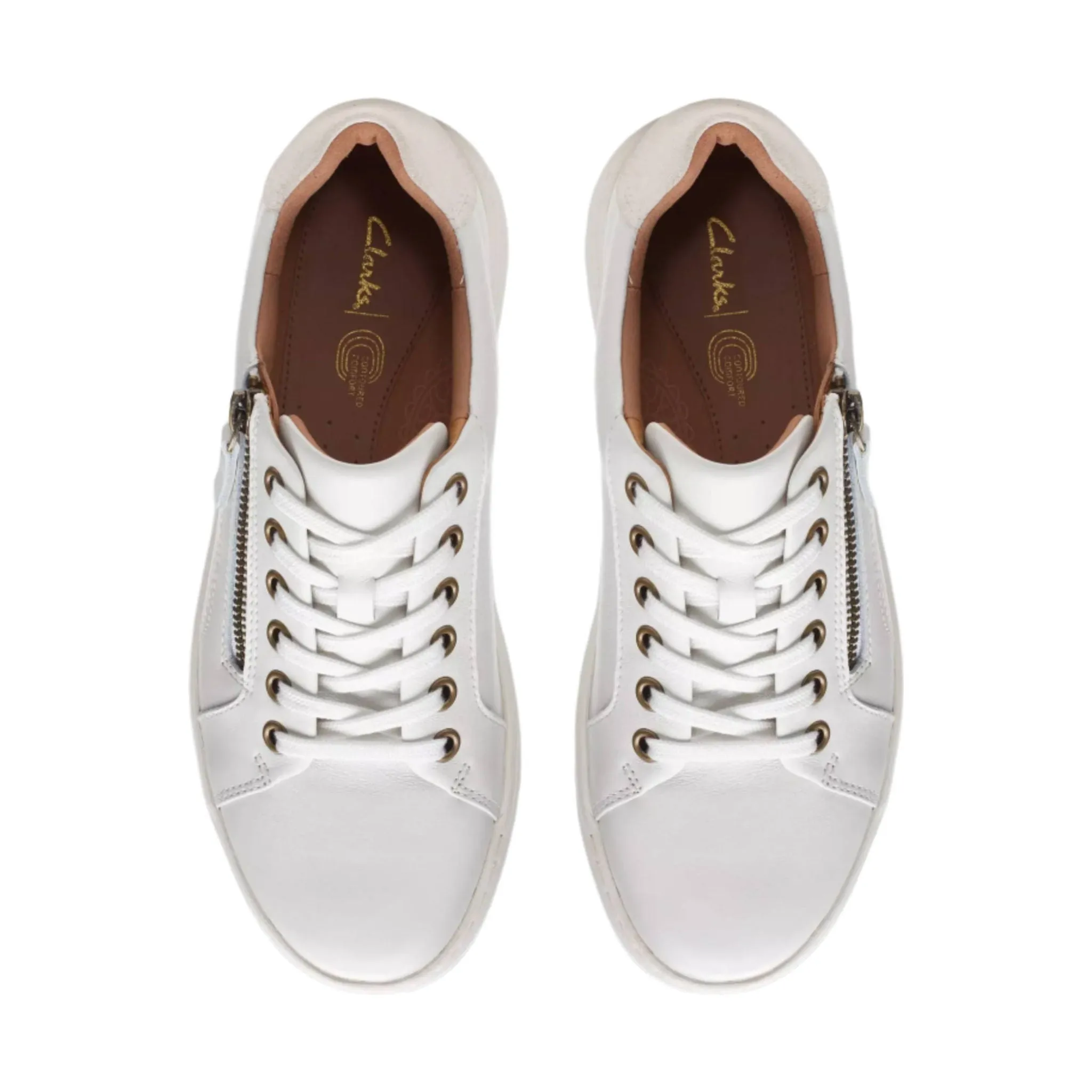 Clarks Women's Nalle Lace Shoes - White