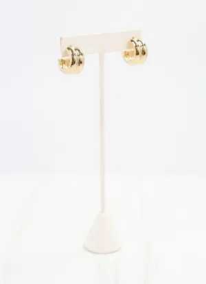 Cody Hoop Earring Gold