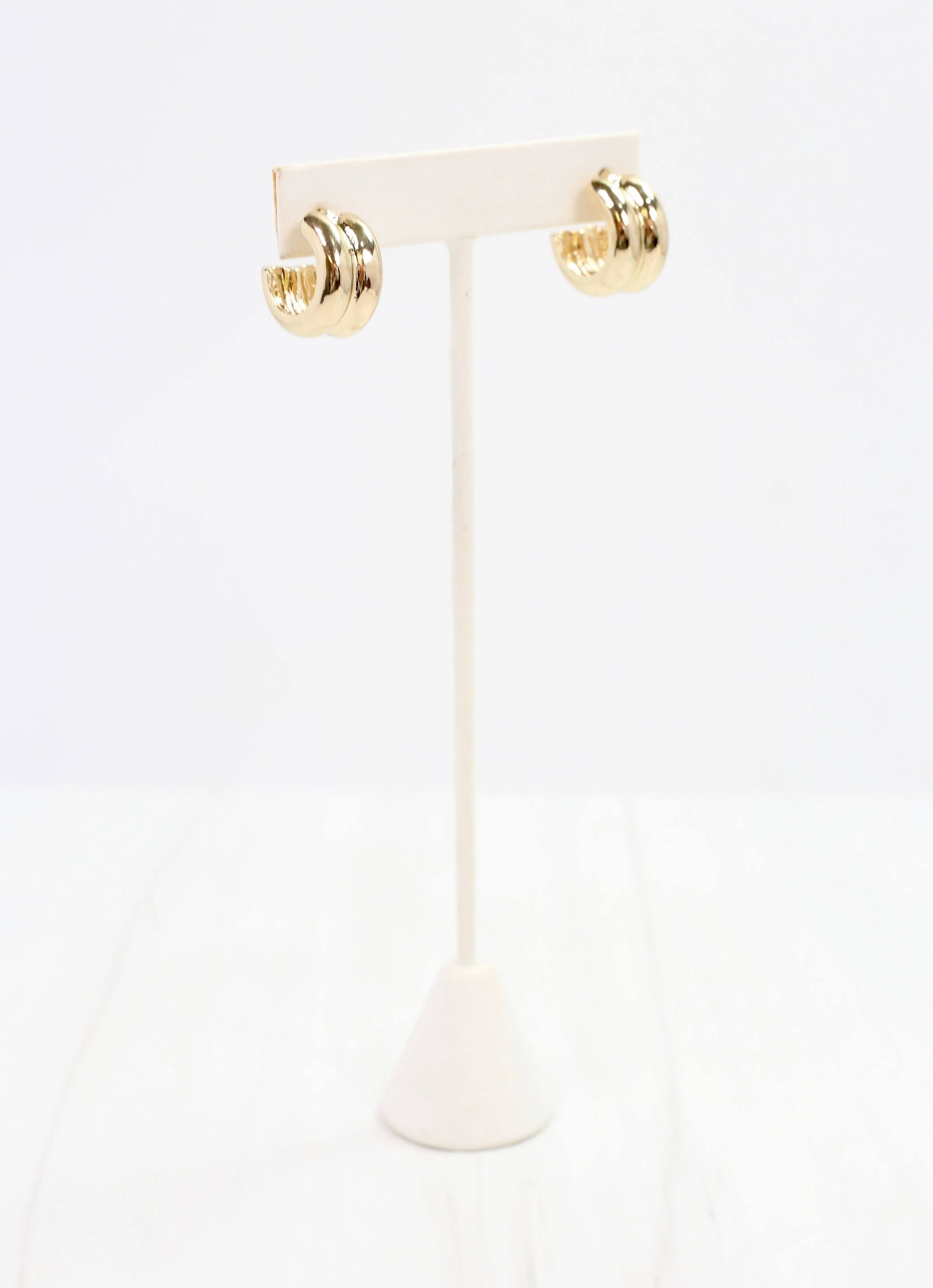 Cody Hoop Earring Gold