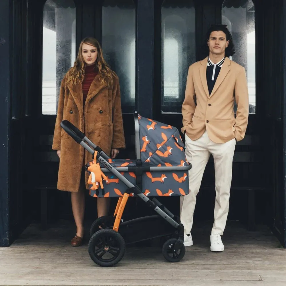 Cosatto Wow 2 Pram and Pushchair - Charcoal Mister Fox