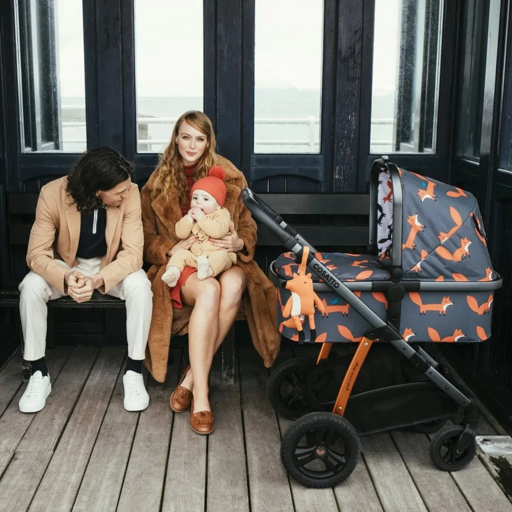Cosatto Wow 2 Pram and Pushchair - Charcoal Mister Fox