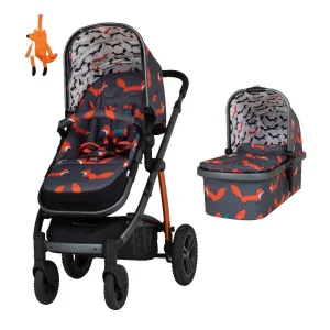 Cosatto Wow 2 Pram and Pushchair - Charcoal Mister Fox