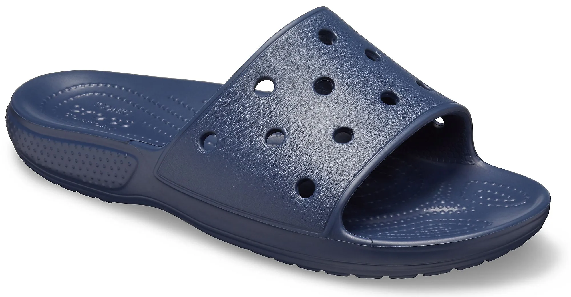 Crocs Adults Unisex Classic Slide In Navy