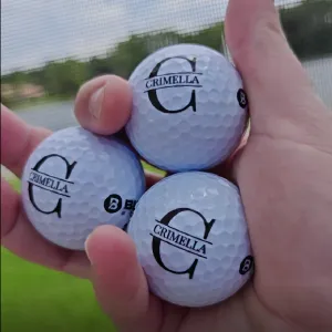 Custom Monogram w/Name - Score Crusher Golf Balls