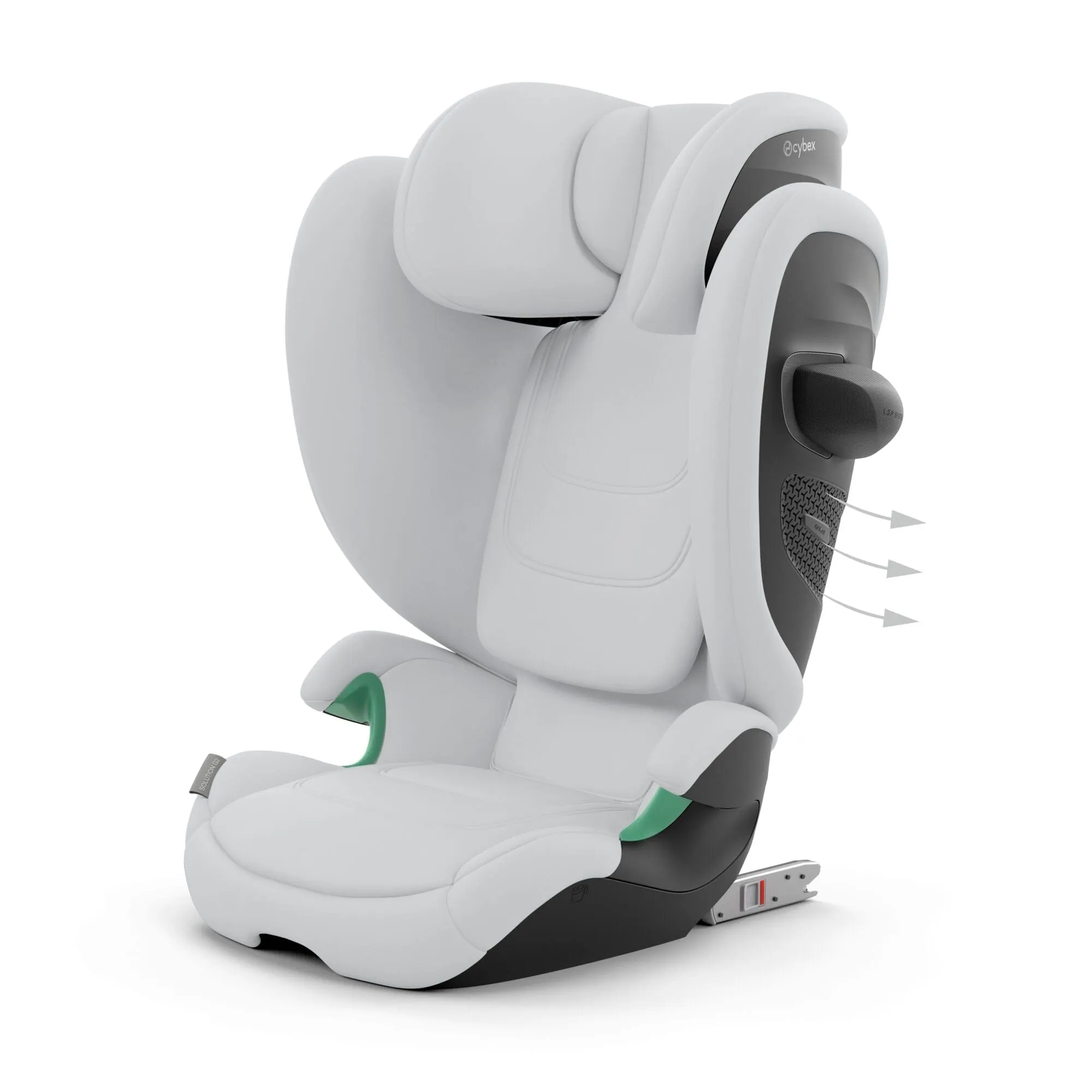 Cybex Solution G2 i-Fix Highback Booster in Fog Grey
