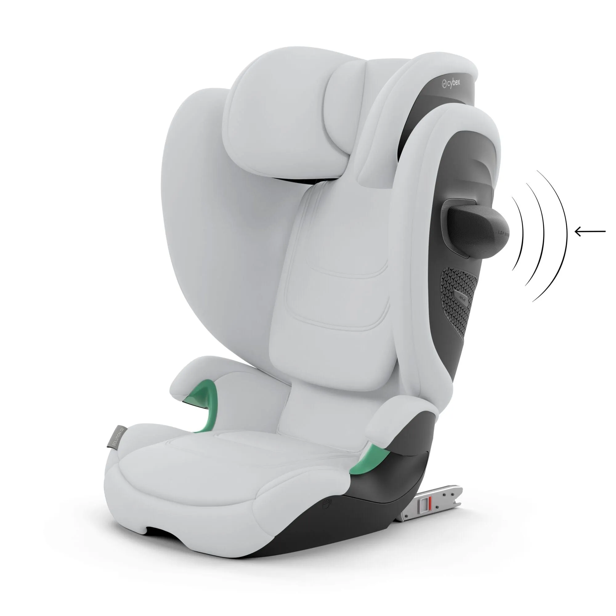Cybex Solution G2 i-Fix Highback Booster in Fog Grey