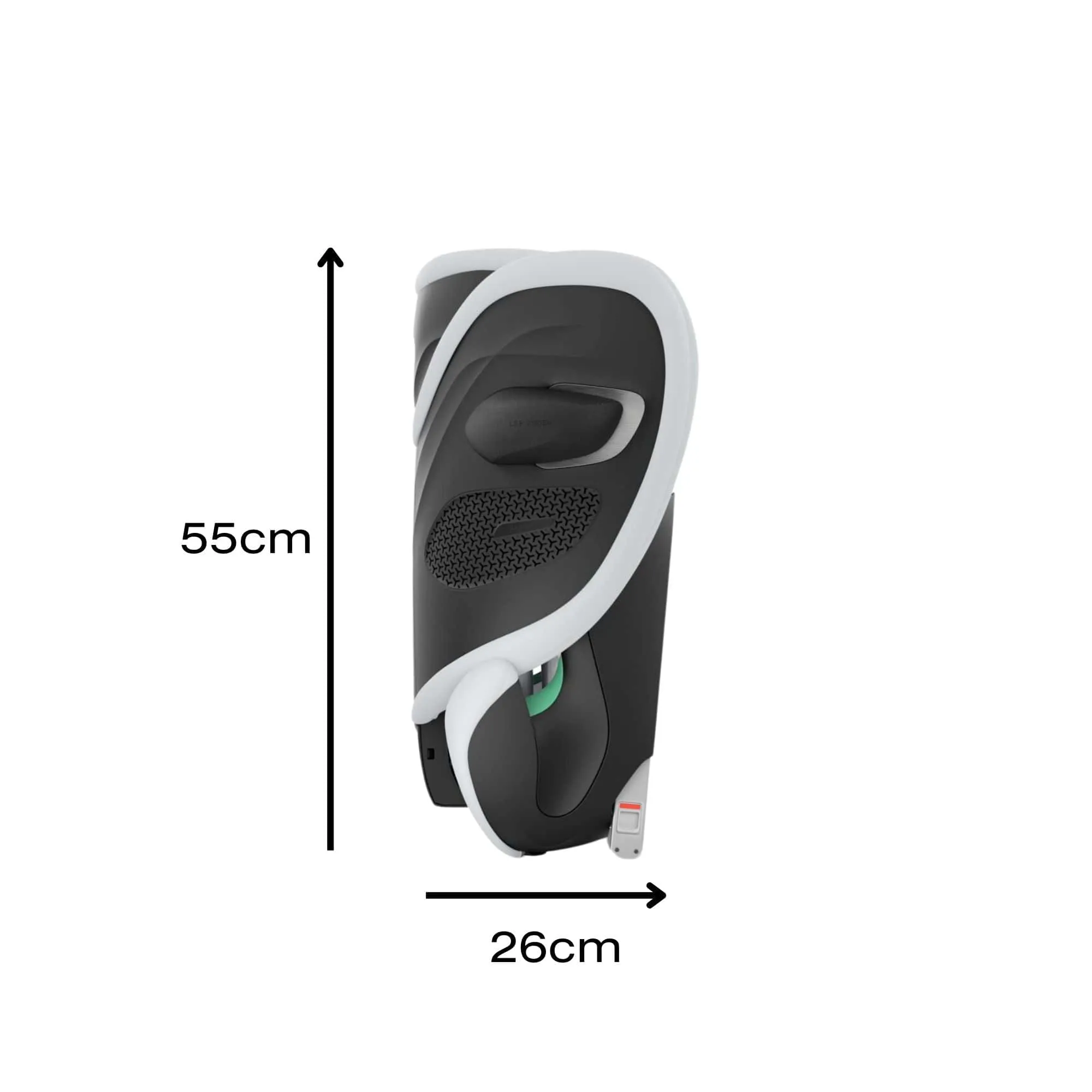 Cybex Solution G2 i-Fix Highback Booster in Fog Grey