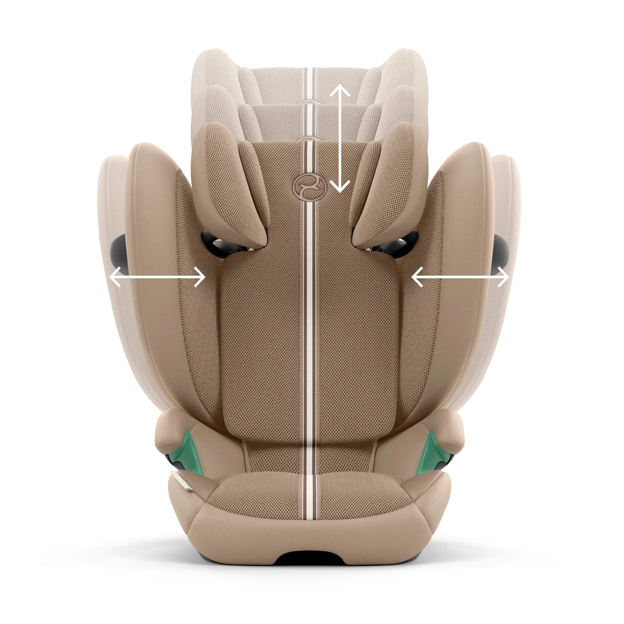 Cybex Solution G2 Plus i-Fix Highback Booster in Almond Beige