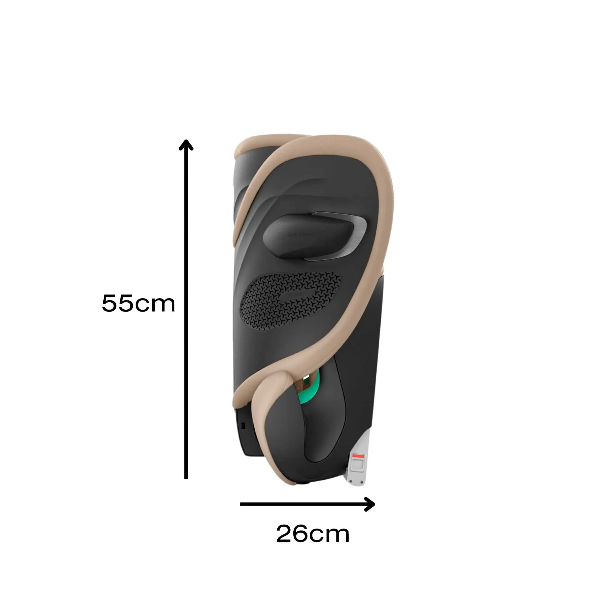 Cybex Solution G2 Plus i-Fix Highback Booster in Almond Beige