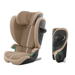 Cybex Solution G2 Plus i-Fix Highback Booster in Almond Beige