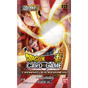 Dawn Of The Z-Legends Booster Pack (B18) - Zenkai Series 01 - Dragon Ball Super Card Game