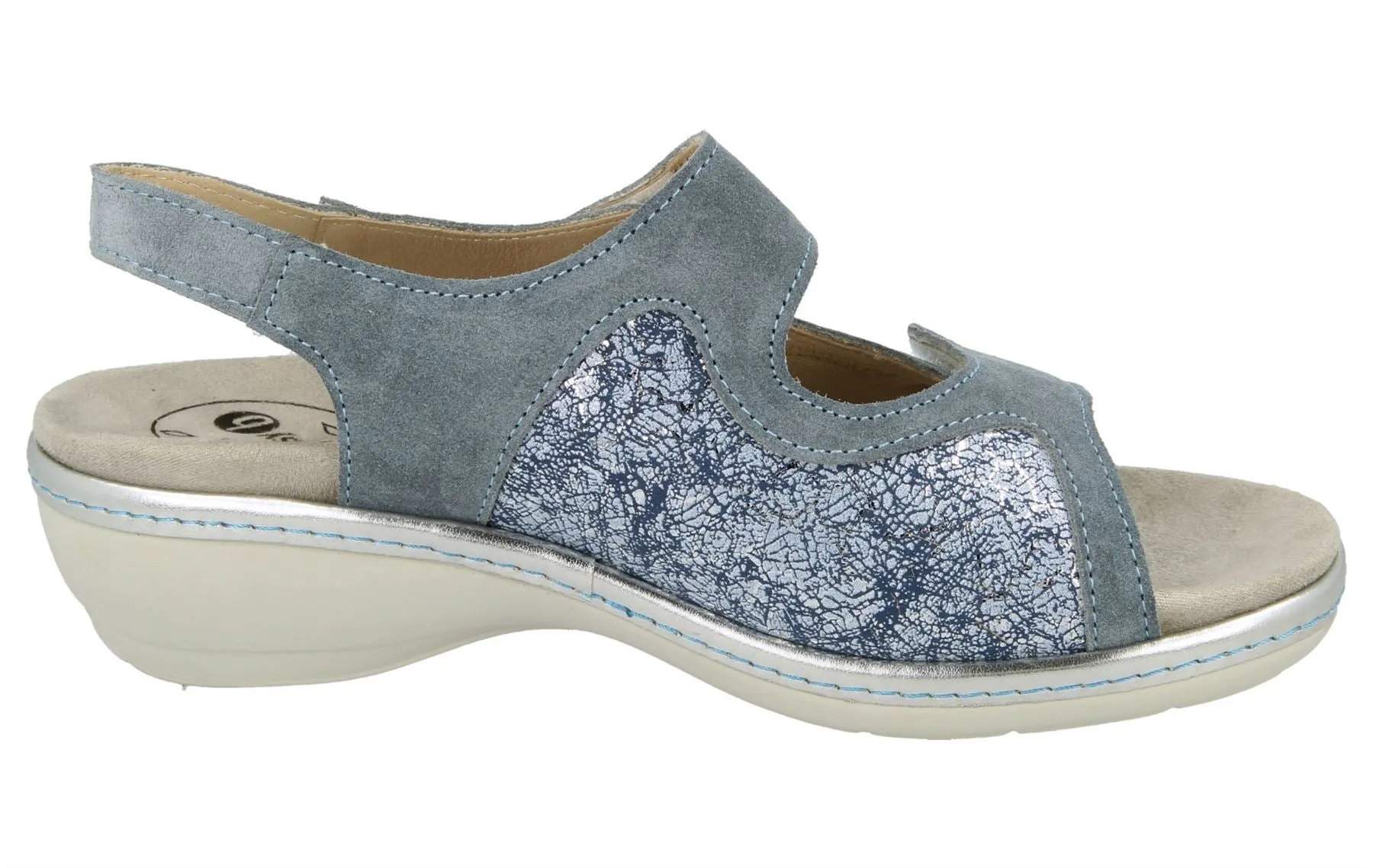 DB Watford Sandalen für Damen in weiter Passform