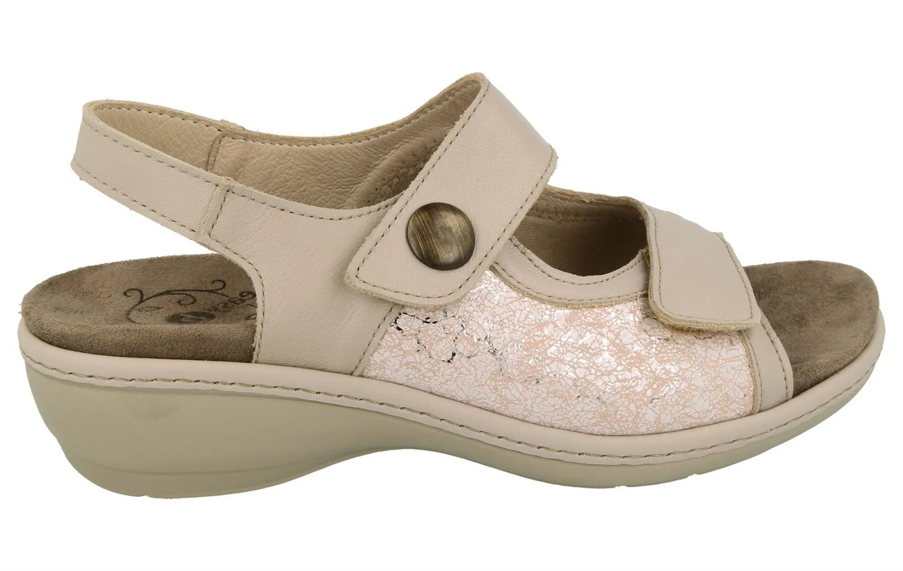 DB Watford Sandalen für Damen in weiter Passform