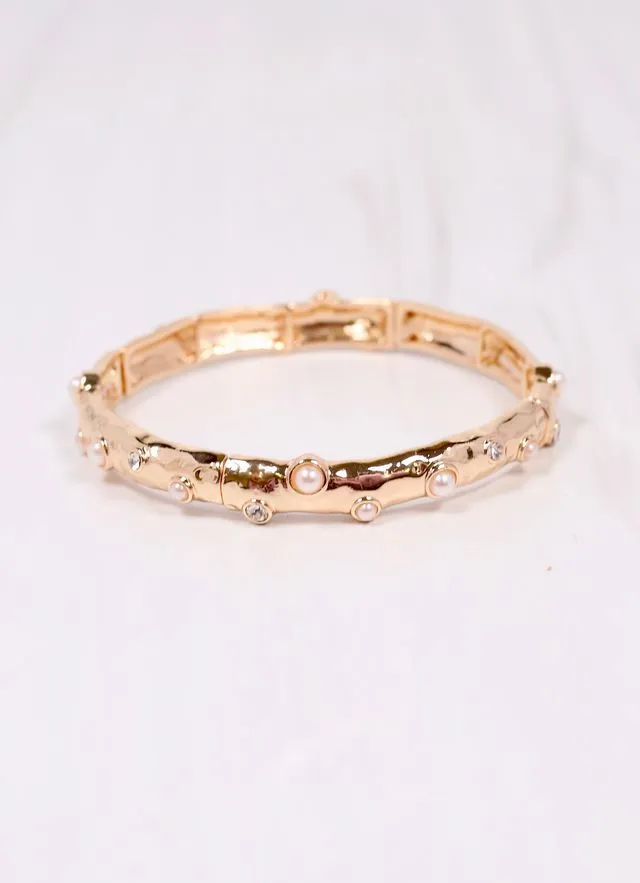 DeSanto Stretch Bracelet Gold