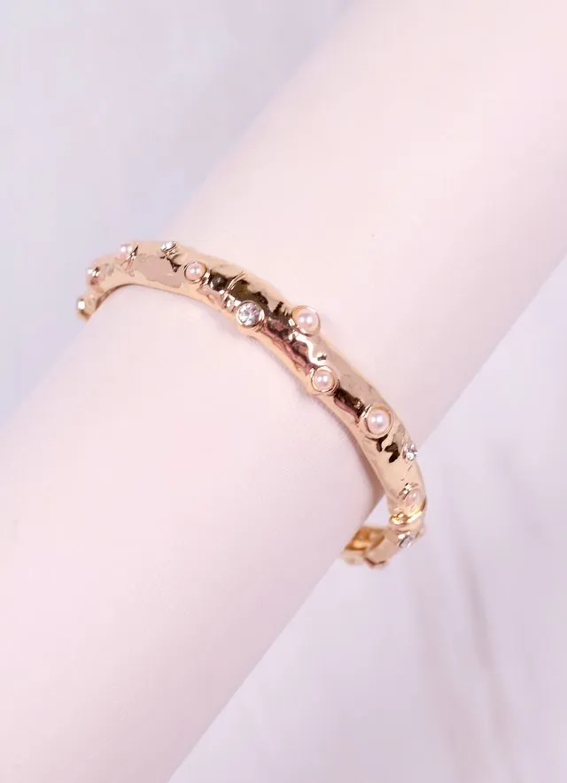 DeSanto Stretch Bracelet Gold