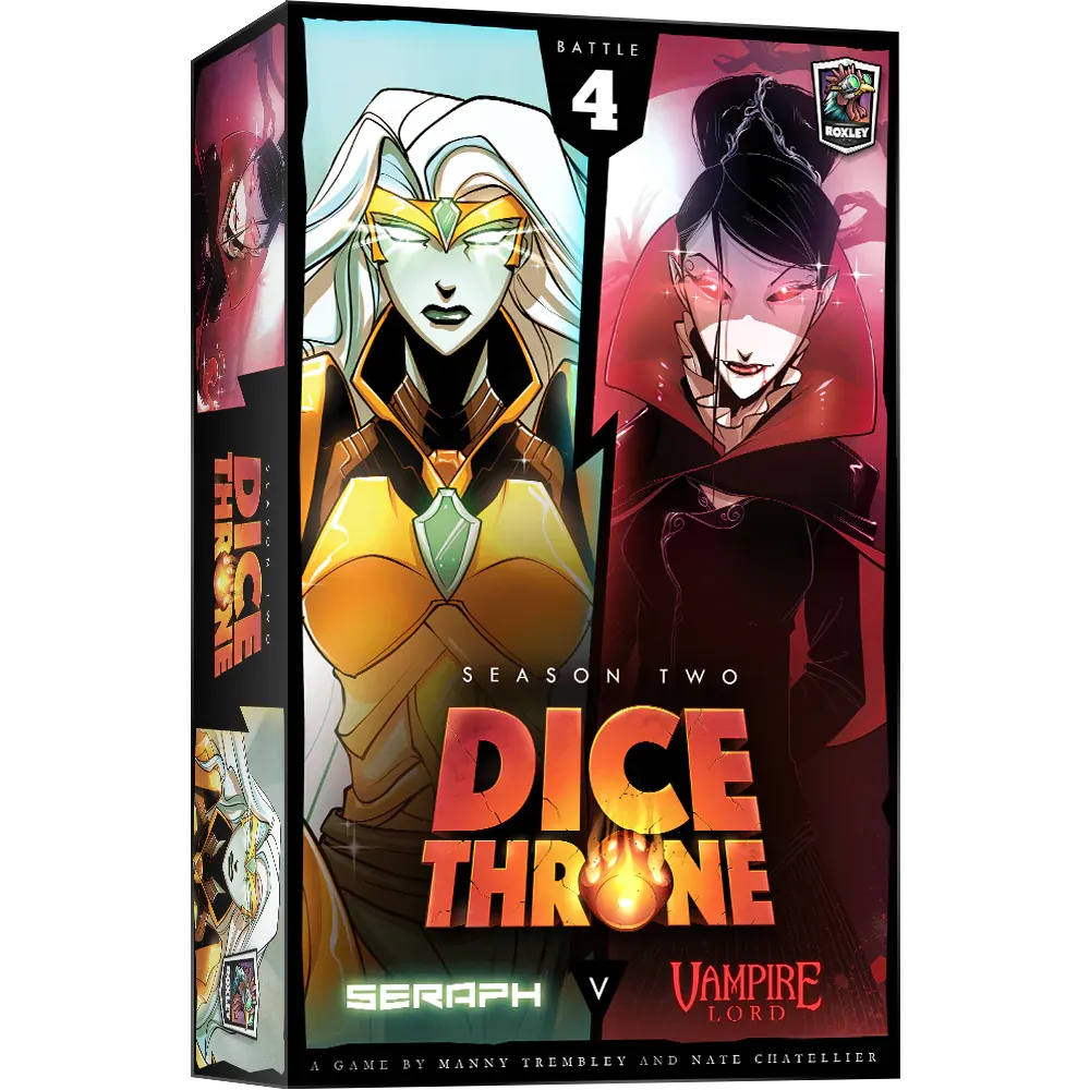 Dice Throne : Season Two : Vampire Lord Vs Seraph
