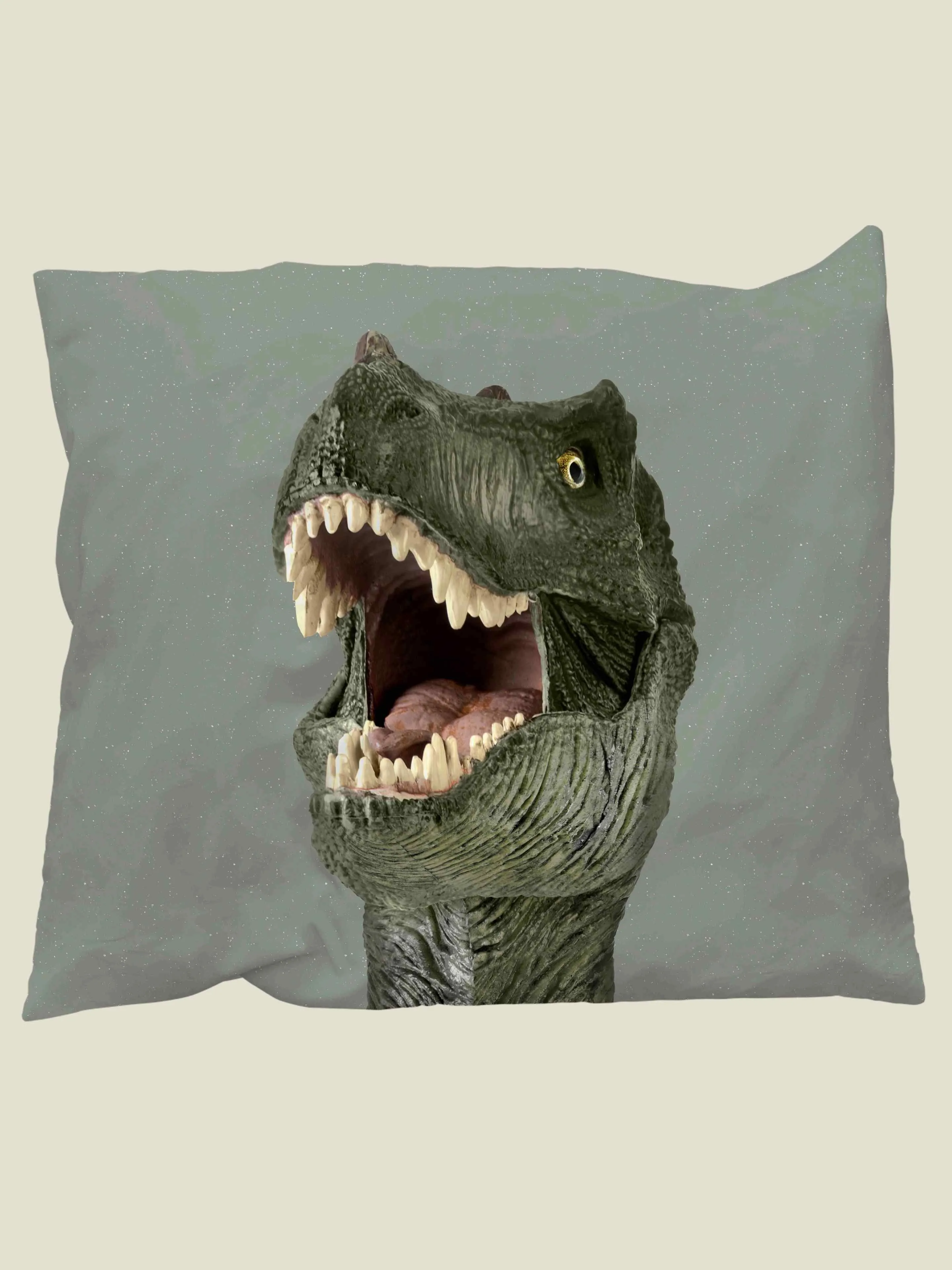 Dino Jurassic Green kussensloop
